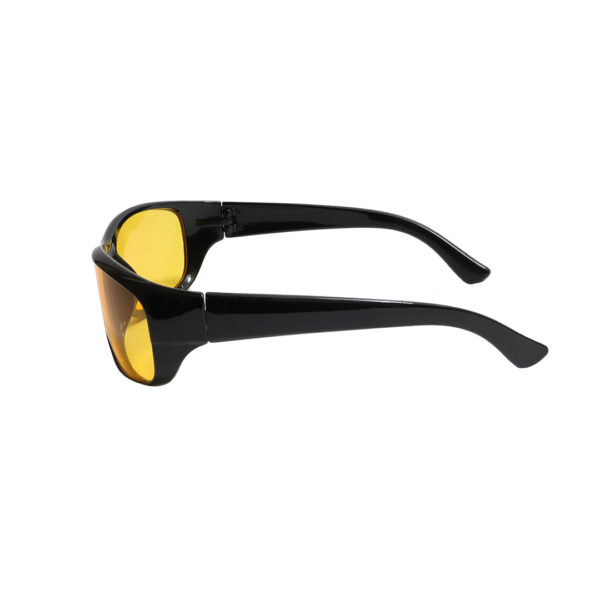 SpexVue Full Rim Black NightVision Wayfarer |Sunglasses For Adults |For Night Driving - Image 3