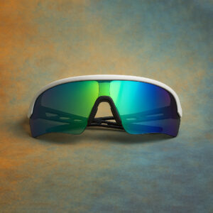 SpexVue Full Rim White Sports Sunglasses for adult |Stylish Sports Glasses