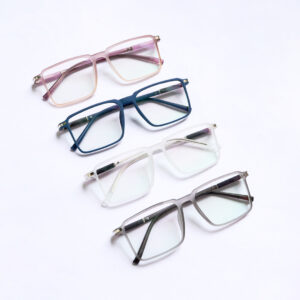 SpexVue Full Rim Transparent Wayfarer Eyeglasses for adult | Power and Computer Glasses